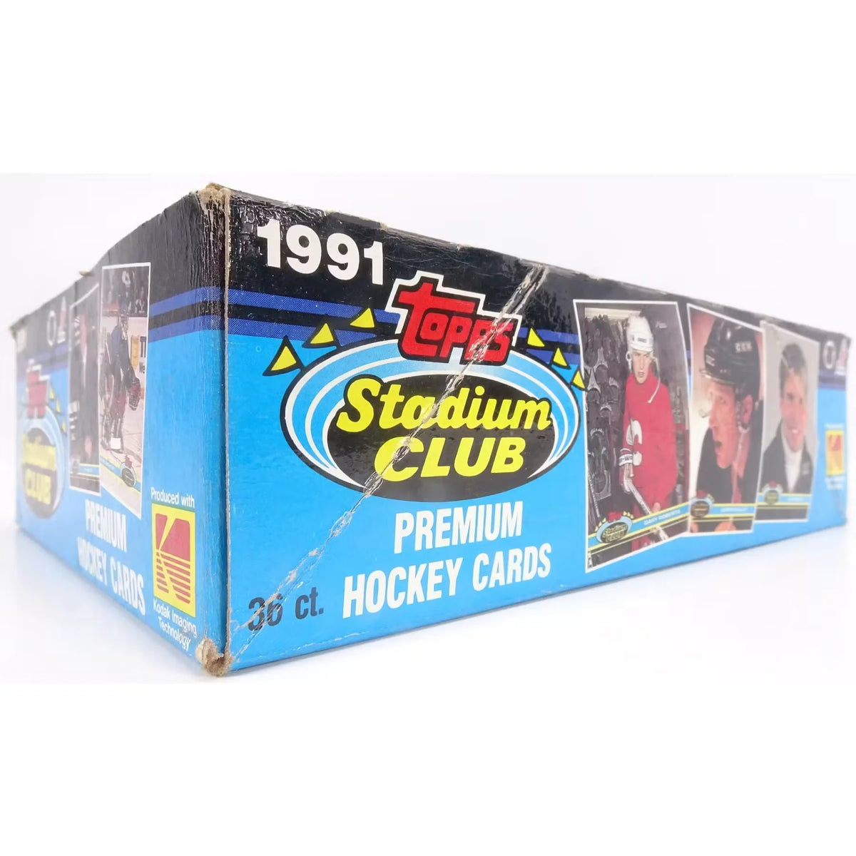 1991-92 Topps Stadium Club Hockey Hobby Box (Ships Sealed Only) - D2 | P5177958