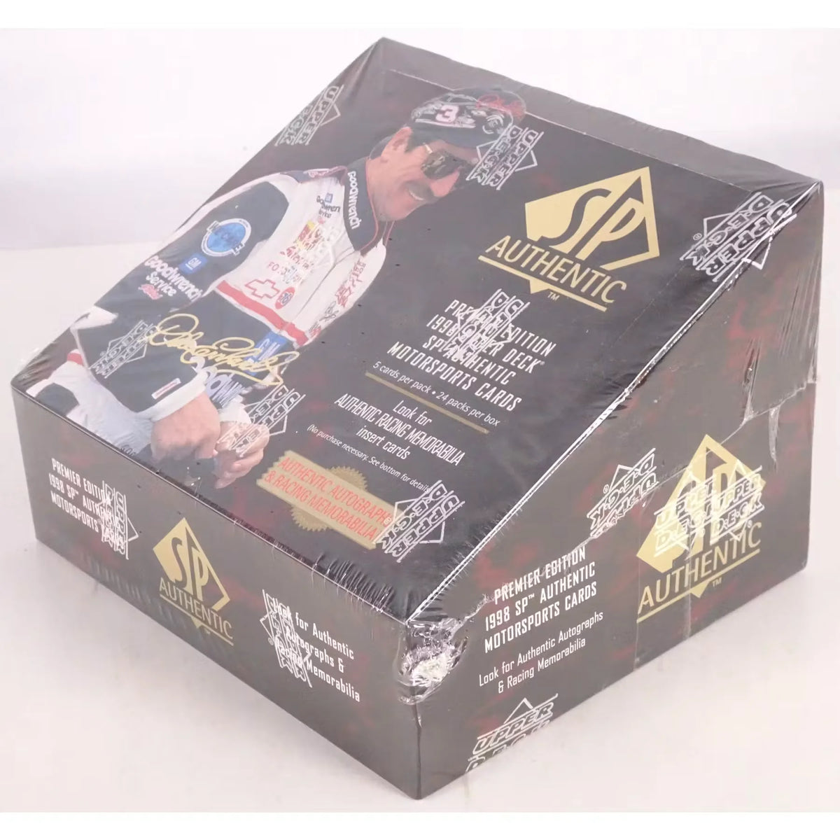 1998 Upper Deck SP Authentic Racing Hobby Box (Ships Sealed Only) | P5177994