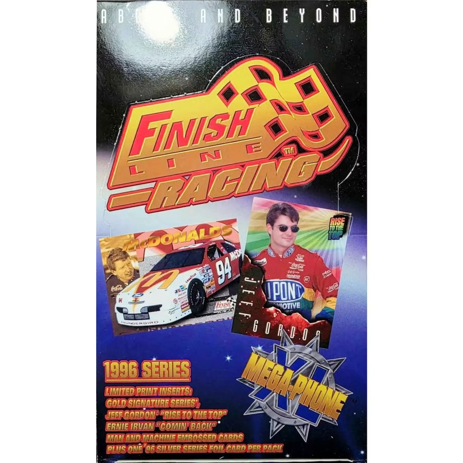 1996 Finish Line Megaphone XL Racing Hobby Box | P5177996