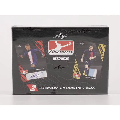 2023 Leaf Goal Soccer Hobby Box | Autograph & Game-Used Jersey | P5178013