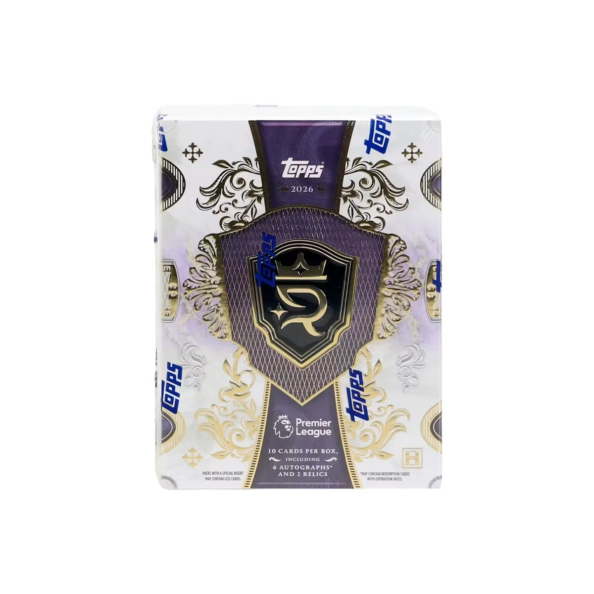 2026 Topps Royalty Premier League Soccer Hobby Box (Ships Sealed Only) | P5178190