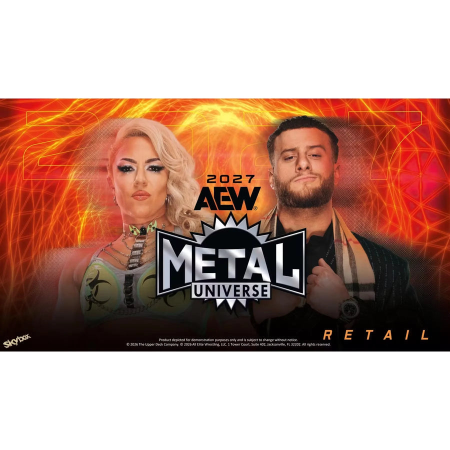 2027 Upper Deck AEW Skybox Metal Universe Wrestling Blaster Box | Presell | P5178301