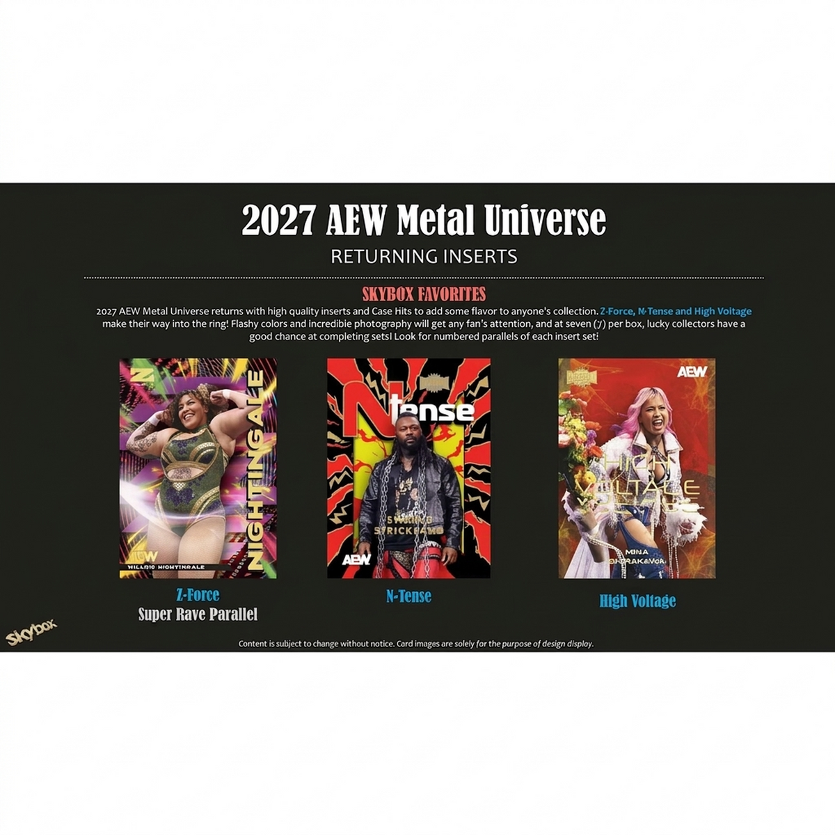 2027 Upper Deck AEW Skybox Metal Universe Wrestling Hobby Box | Presell | P5178303