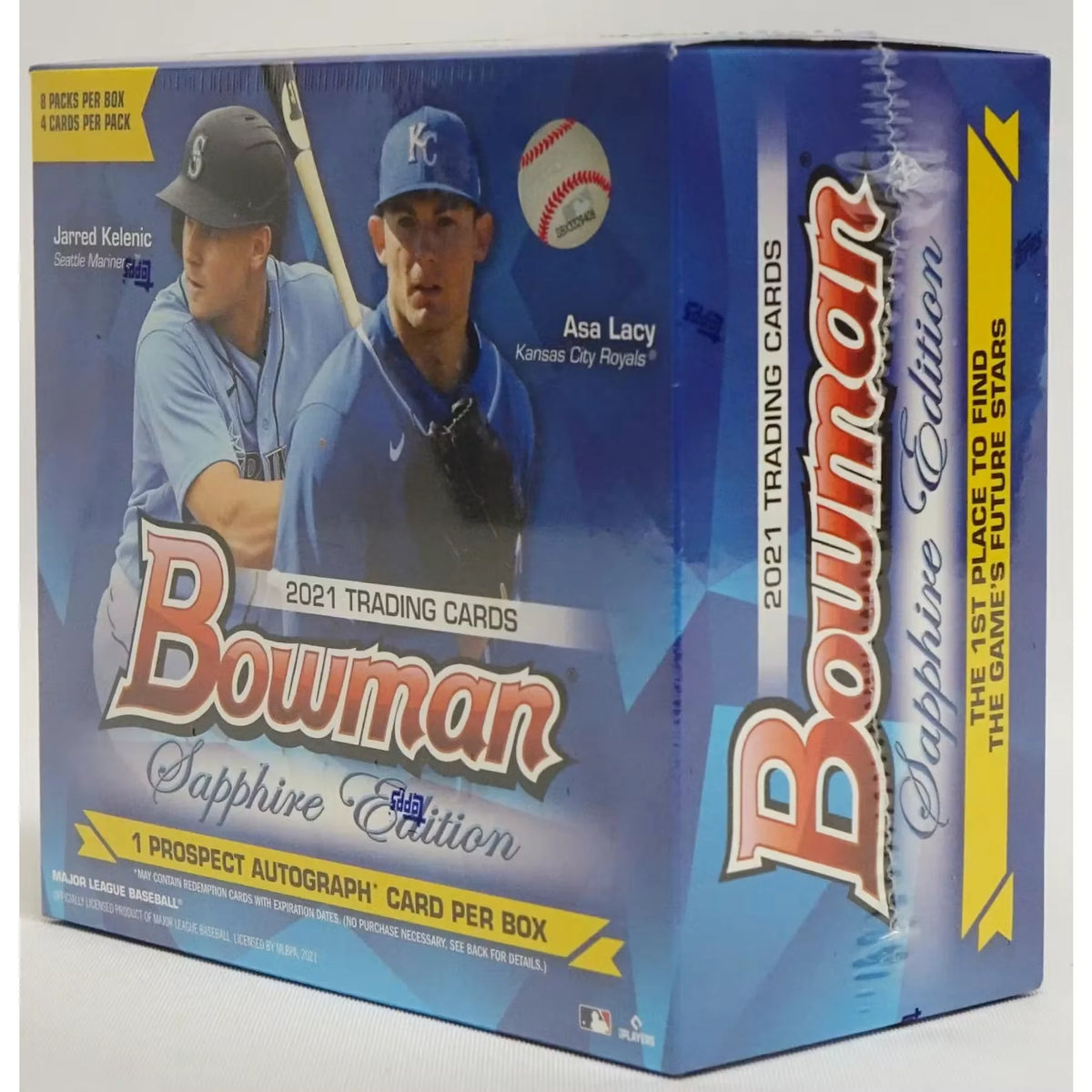 2021 Bowman Baseball Sapphire Edition Hobby Box (Ships Sealed Only) - D2 | P5178466