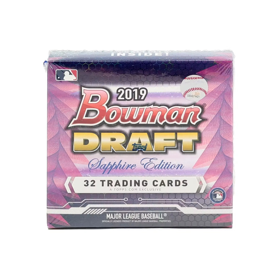 2019 Bowman Draft Sapphire Edition Baseball Box (Ships Sealed Only) - D | P5178544