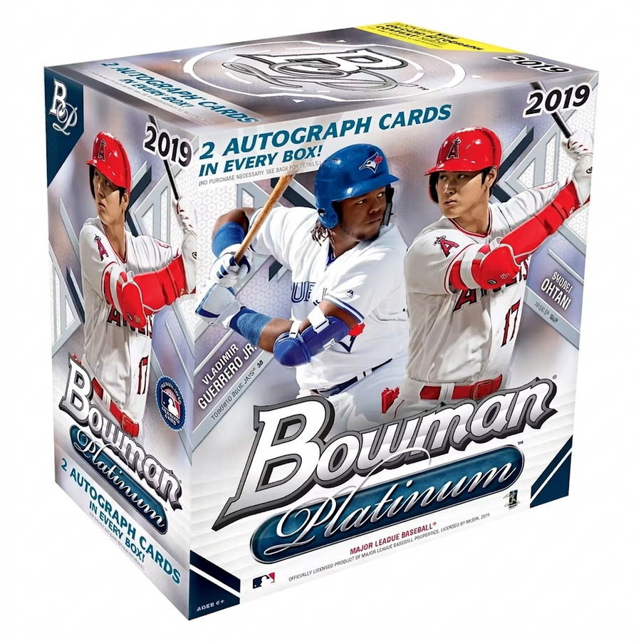 2019 Bowman Platinum Baseball Hobby Mega Box (Ships Sealed Only) | P5178545