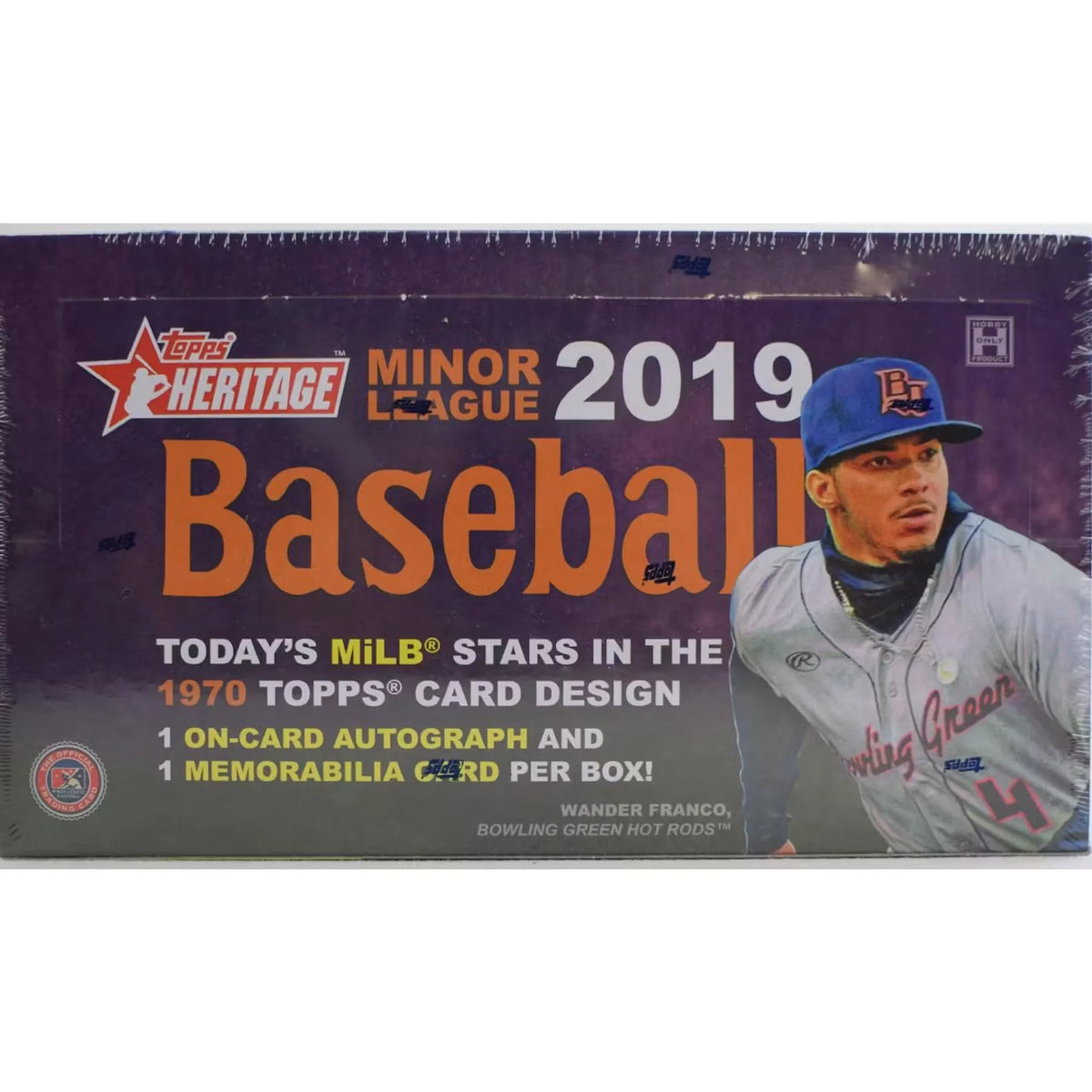 2019 Topps Heritage Minor League Baseball Hobby Box (Ships Sealed Only) - D | P5178550