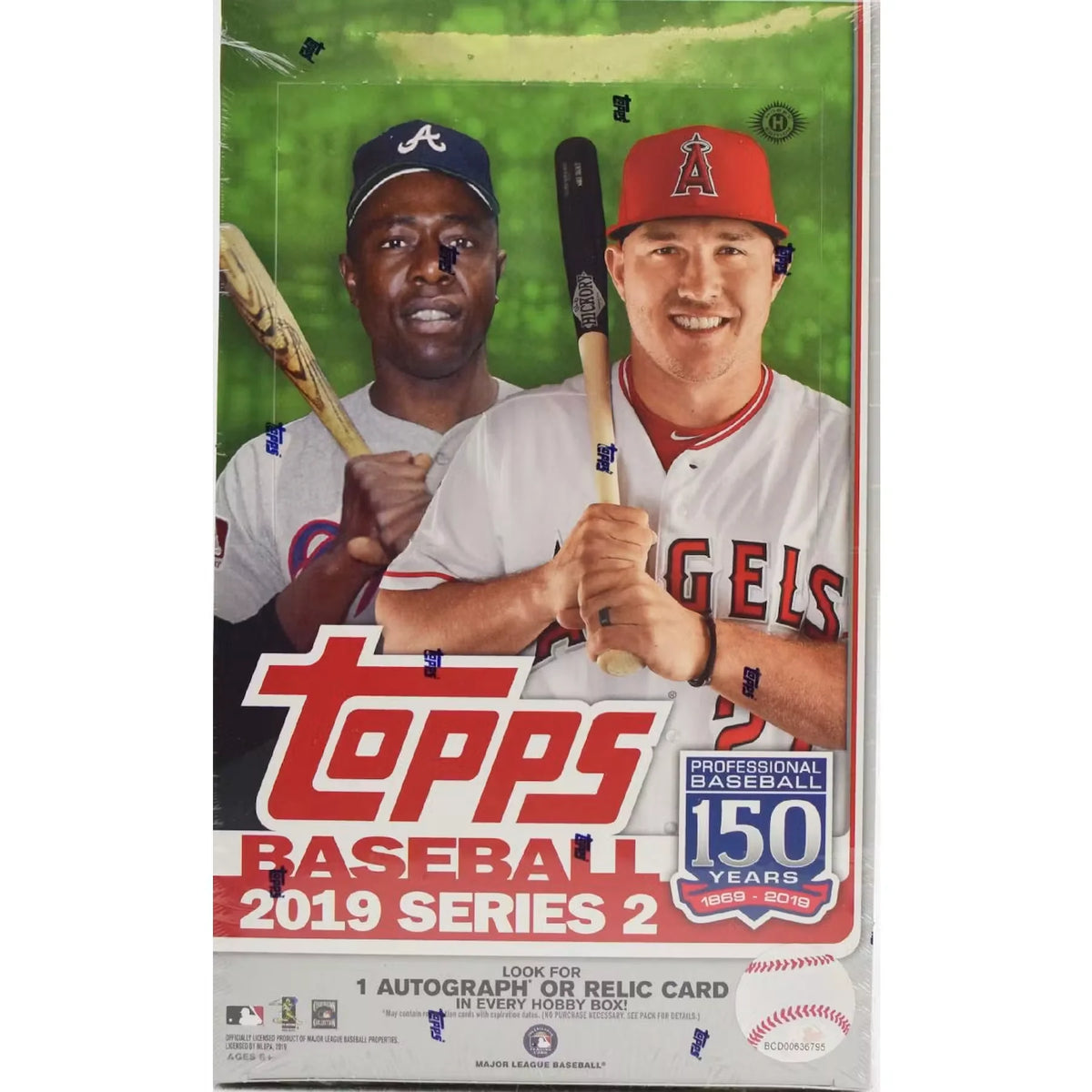 2019 Topps Series 2 Baseball Hobby Box (Ships Sealed Only) - D | P5178553