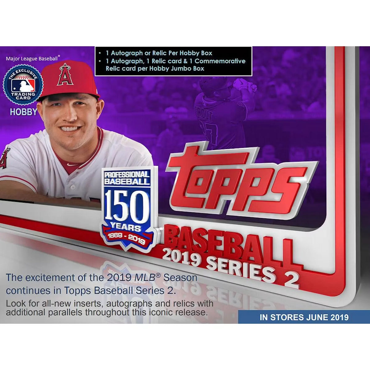 2019 Topps Series 2 Baseball Hobby Box (Ships Sealed Only) - D | P5178553