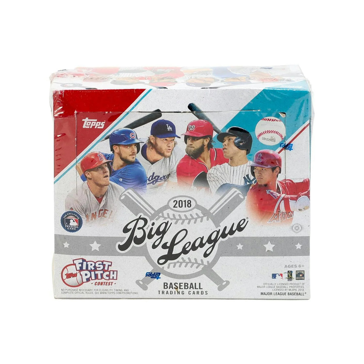 2018 Topps Big League Baseball Hobby Box (Ships Sealed Only) | P5178557