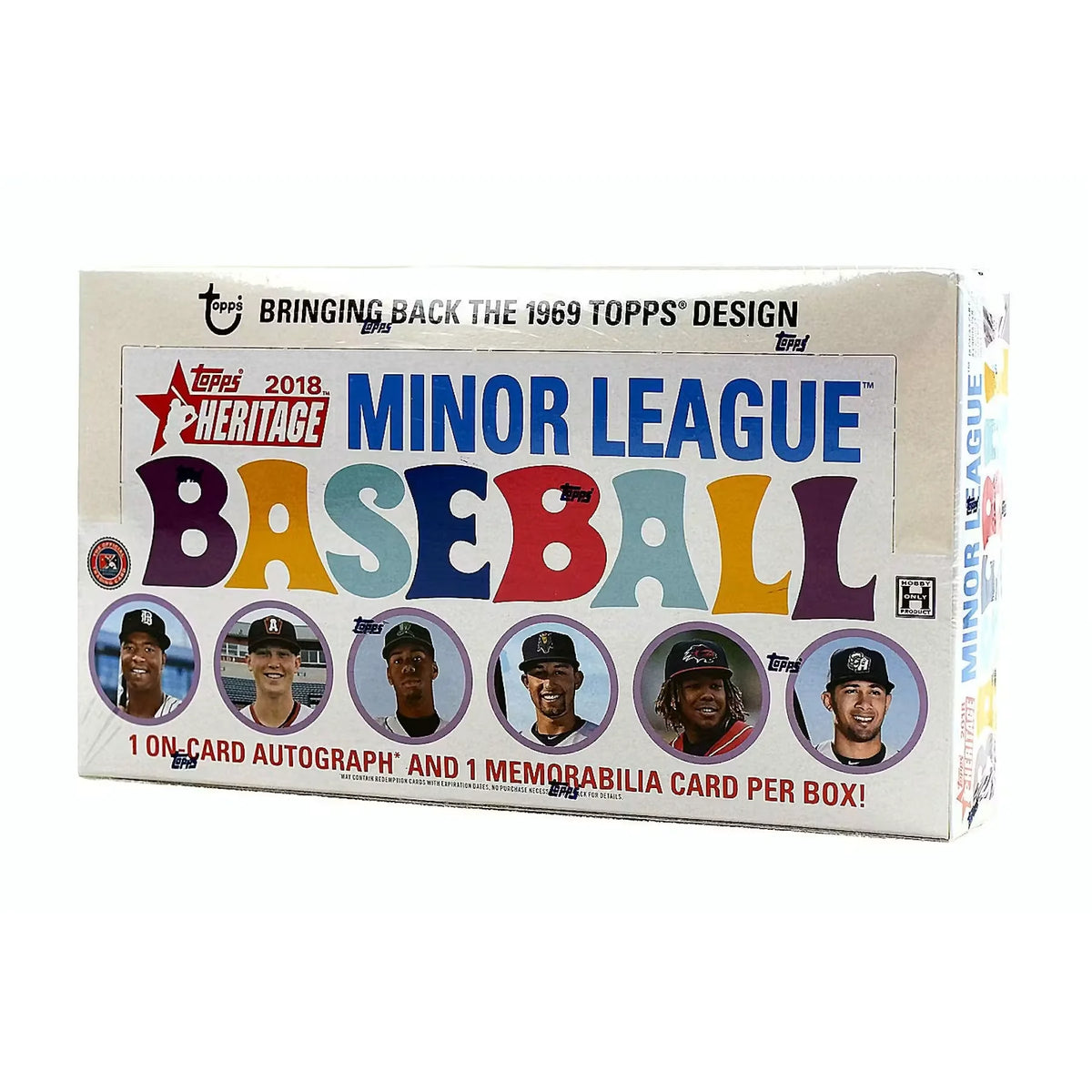 2018 Topps Heritage Minor League Baseball Hobby Box (Ships Sealed Only) - D | P5178559
