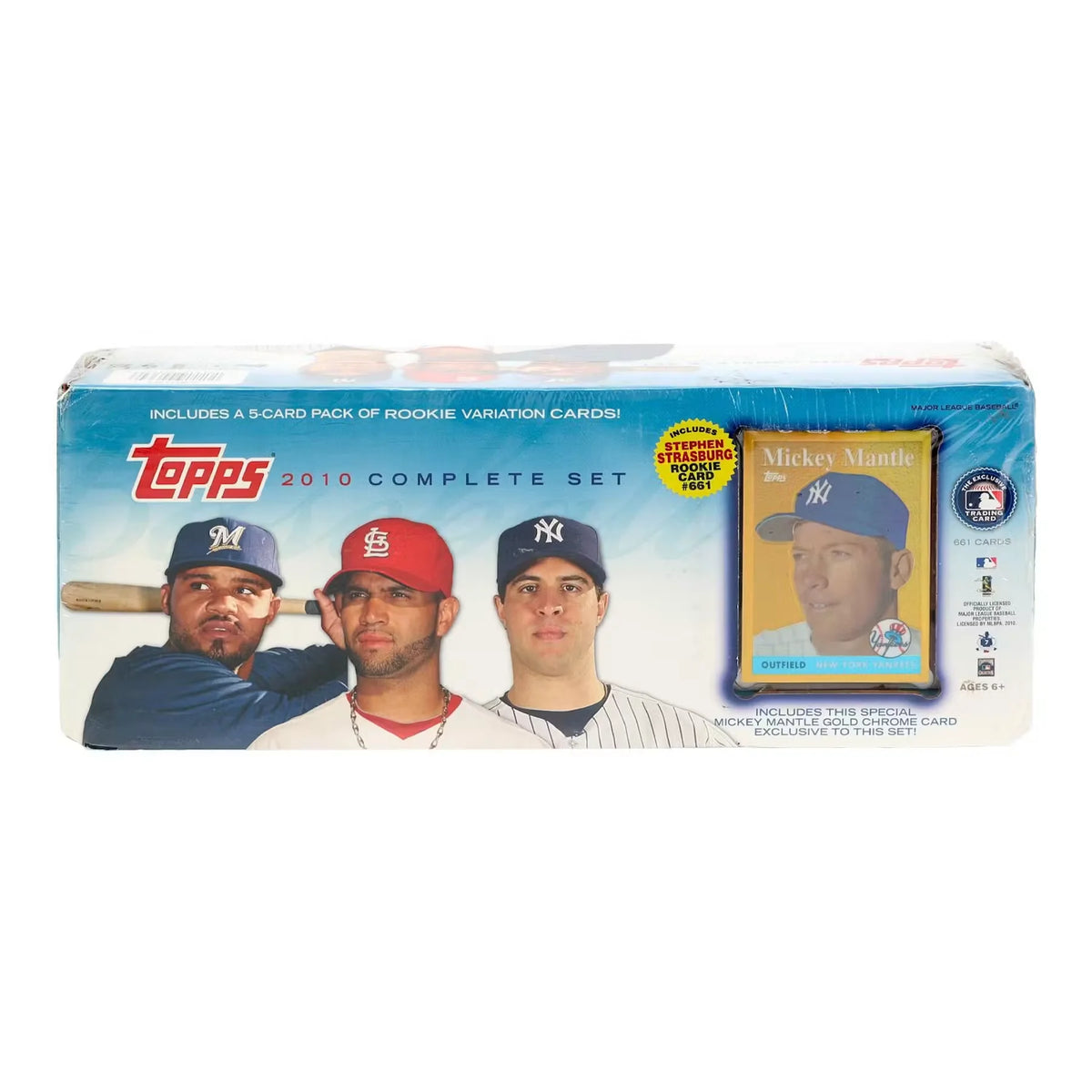 2010 Topps Baseball Factory Set Retail Box | Mickey Mantle Gold Edition | P5178581