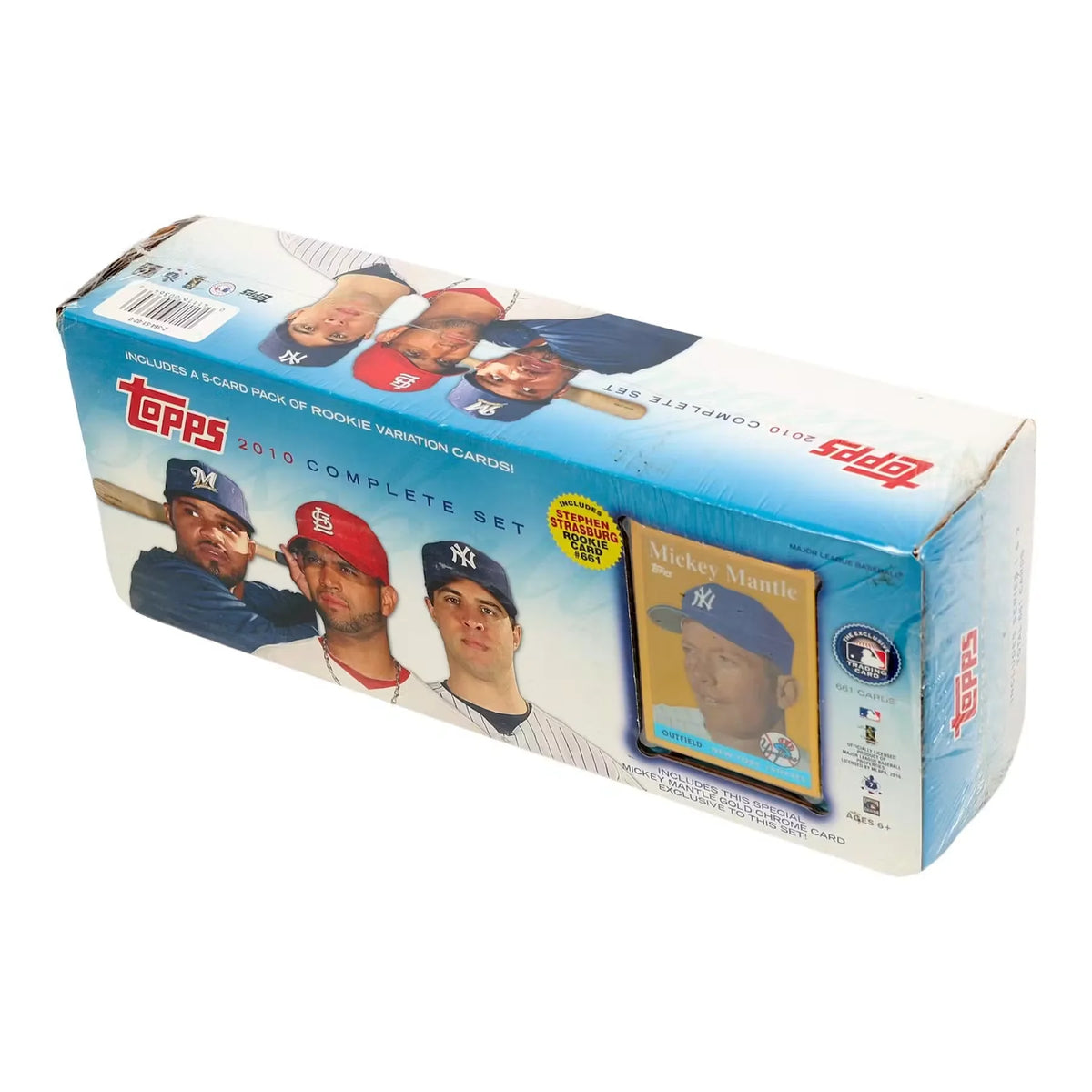 2010 Topps Baseball Factory Set Retail Box | Mickey Mantle Gold Edition | P5178581