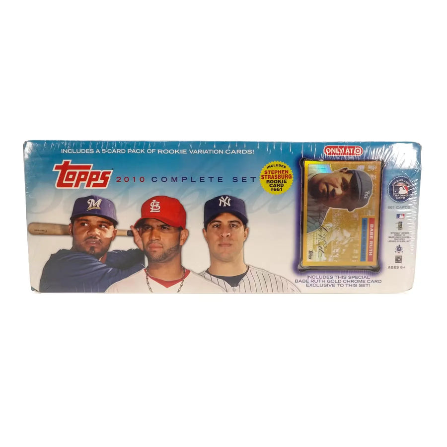 2010 Topps Baseball Factory Set Retail Box | Strasburg Rookie & Gold Edition | P5178582