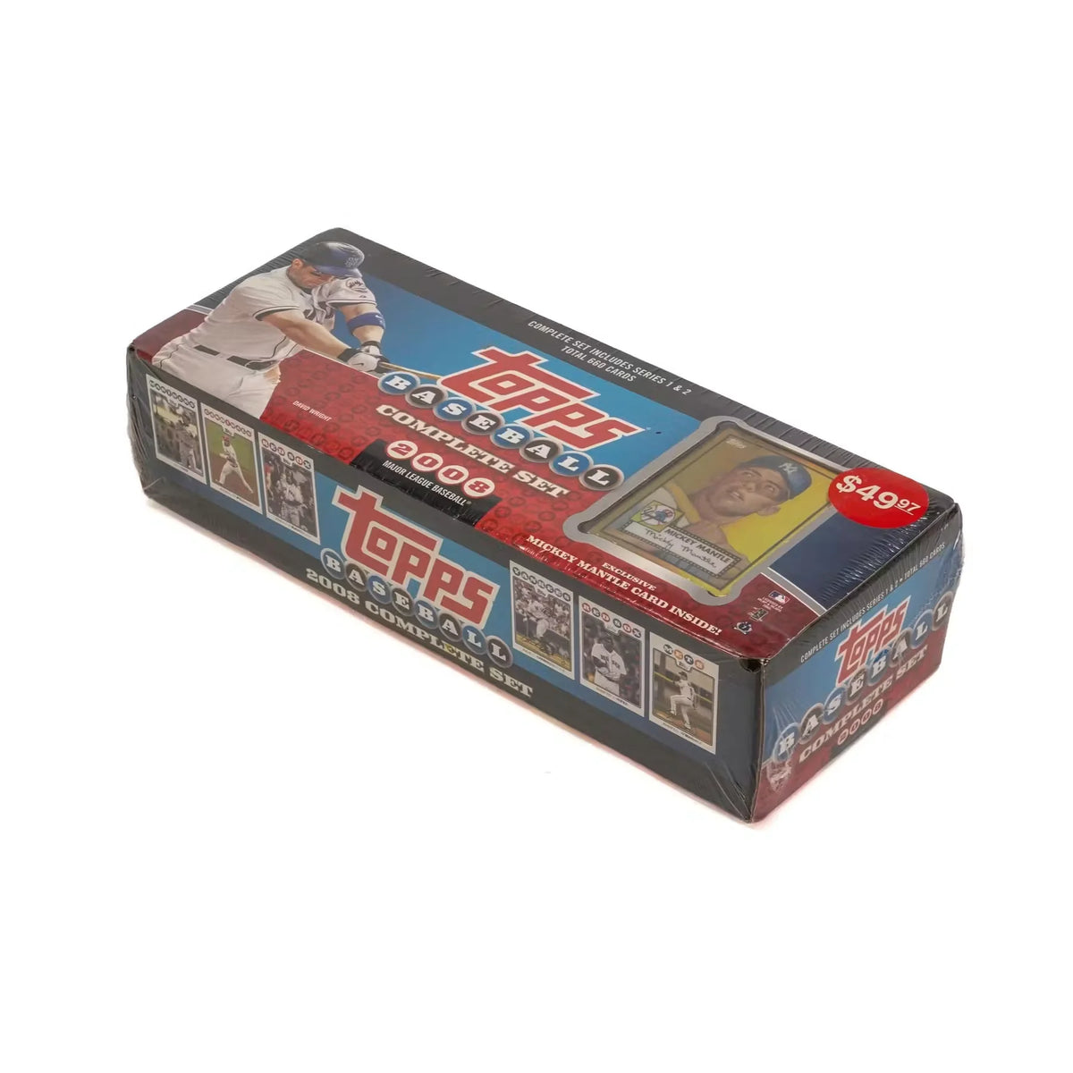 2008 Topps Factory Set Baseball Retail Box | Mickey Mantle Gold Edition | P5178594