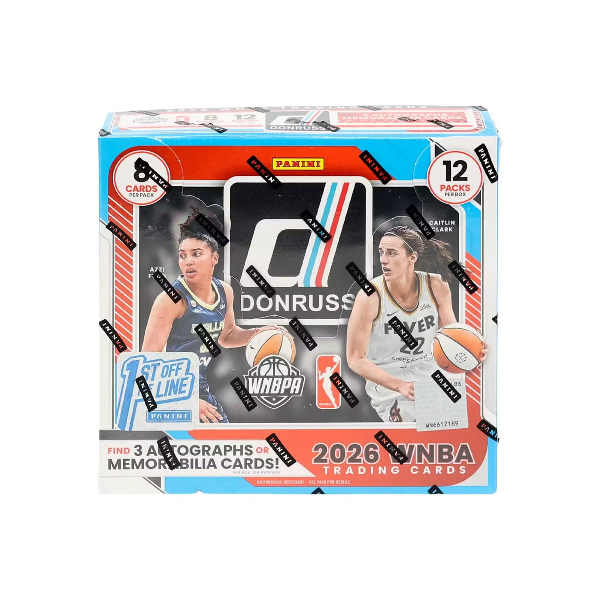 2026 Panini Donruss WNBA Basketball 1st Off The Line FOTL Hobby Box - D | P5178640