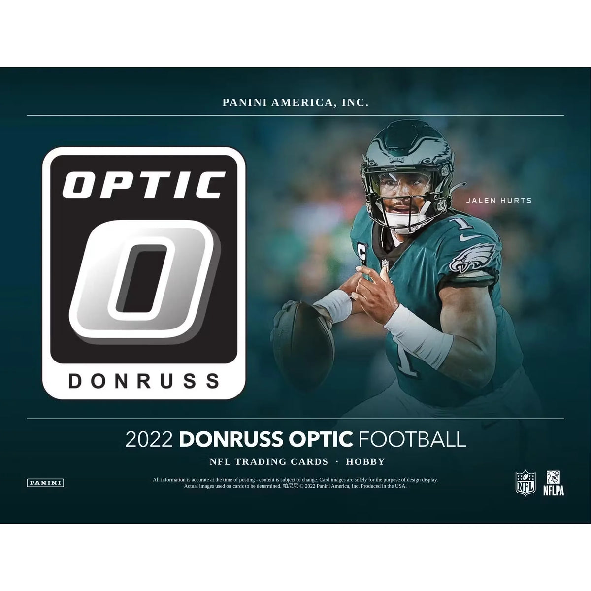 2022 Panini Donruss Optic Football Hobby Box (Ships Sealed Only) - D | P5178808