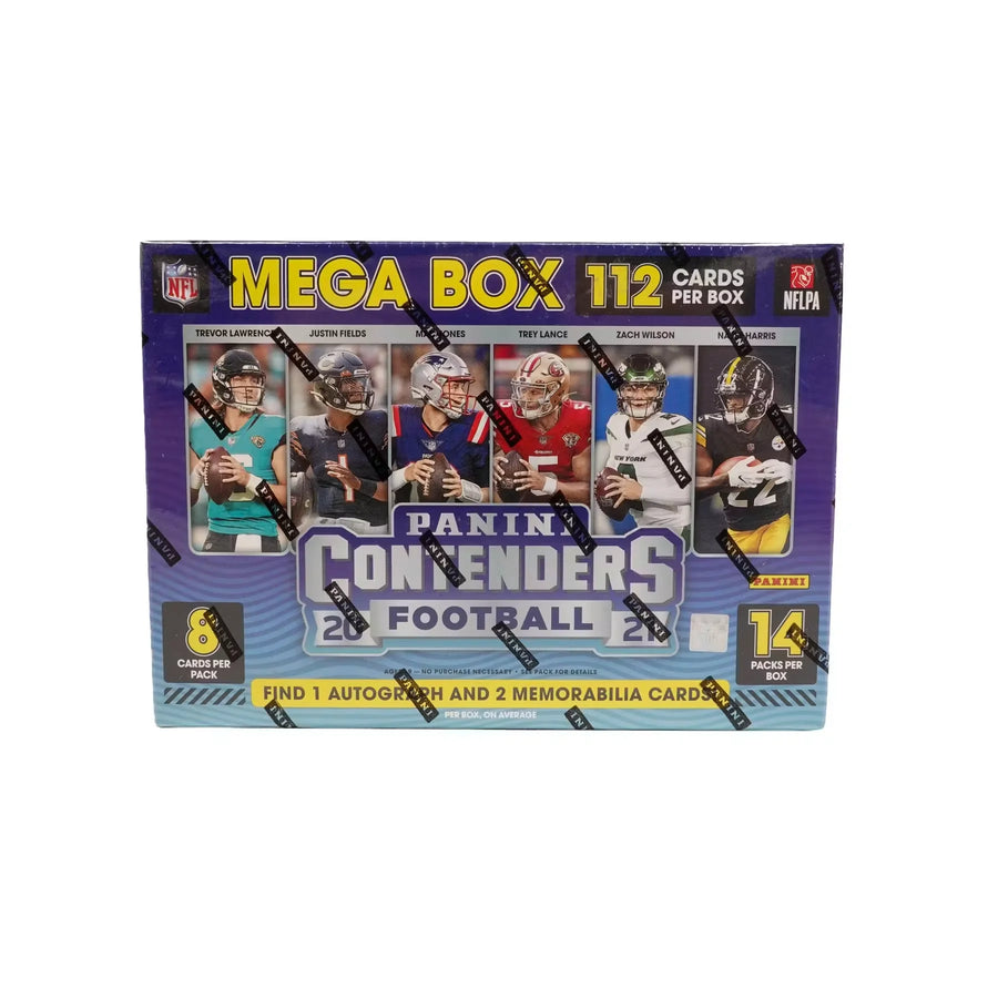 2021 Panini Contenders Football Mega Box (Ships Sealed Only) | P5178818