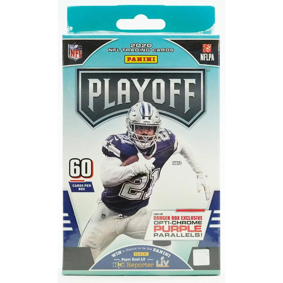 2020 Panini Playoff Football Hanger Box | 60 Cards (Ships Sealed Only) | P5178834