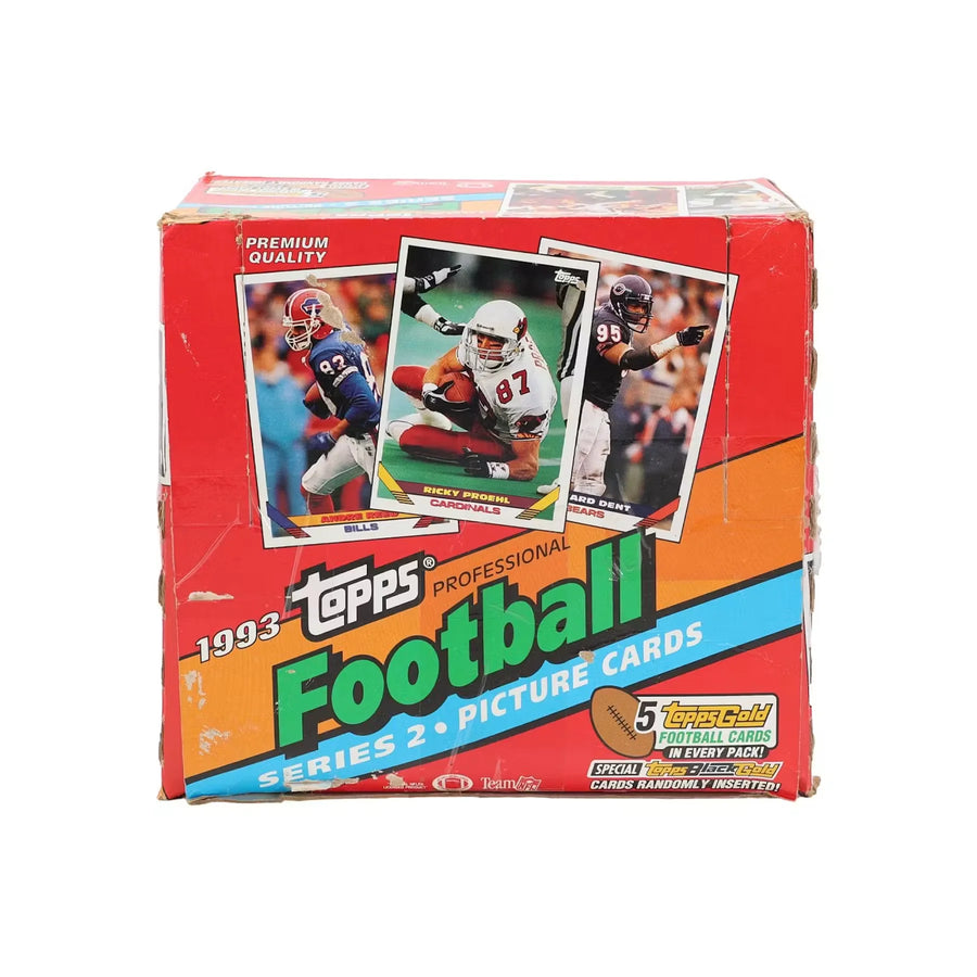 1993 Topps Series 2 Football Jumbo Box (Ships Sealed Only) | P5178861
