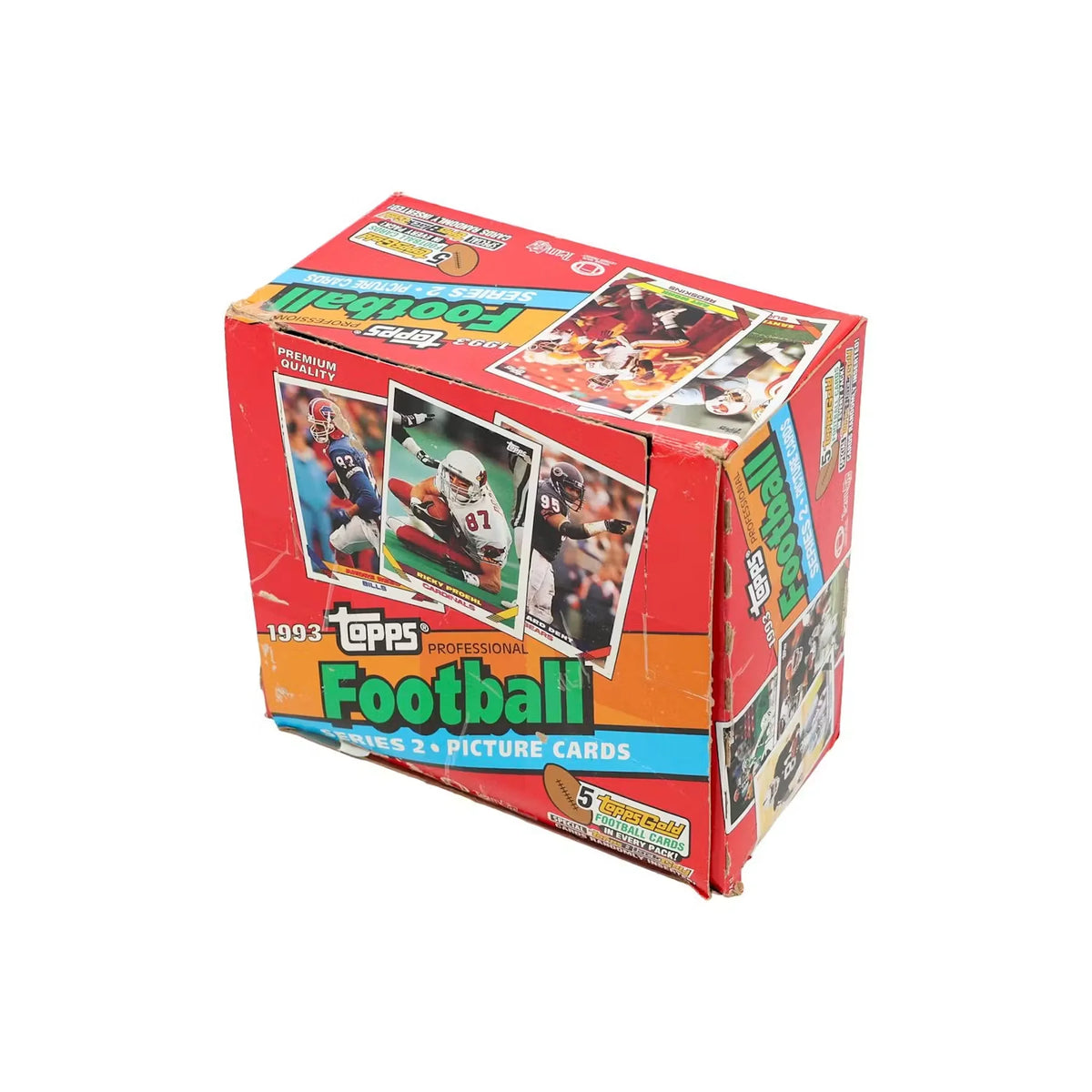 1993 Topps Series 2 Football Jumbo Box (Ships Sealed Only) | P5178861
