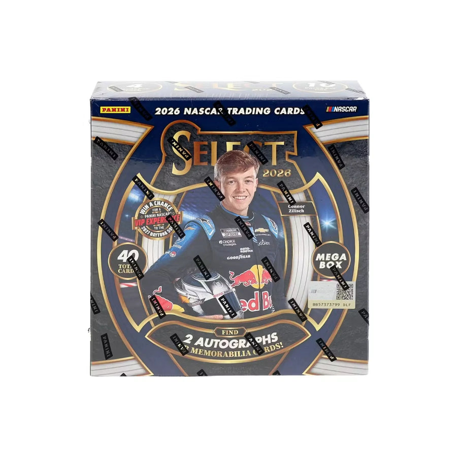 2026 Panini Select NASCAR Racing Mega Box (Ships Sealed Only) | P5179127