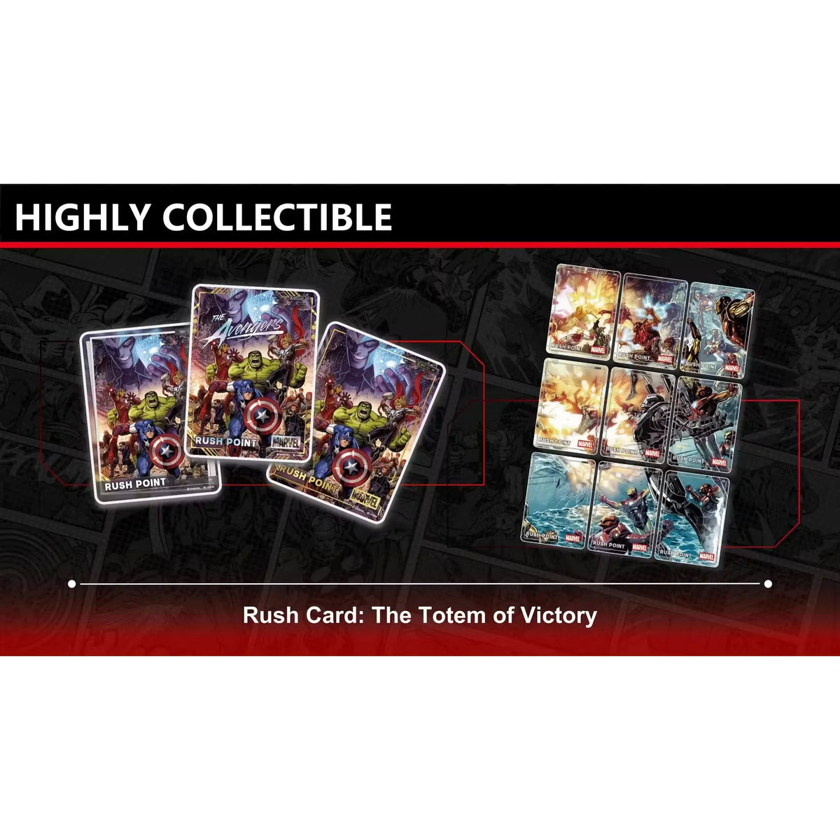 Marvel HeroRush TCG: The Avengers BP-01 Booster Box | Presell | P5181066