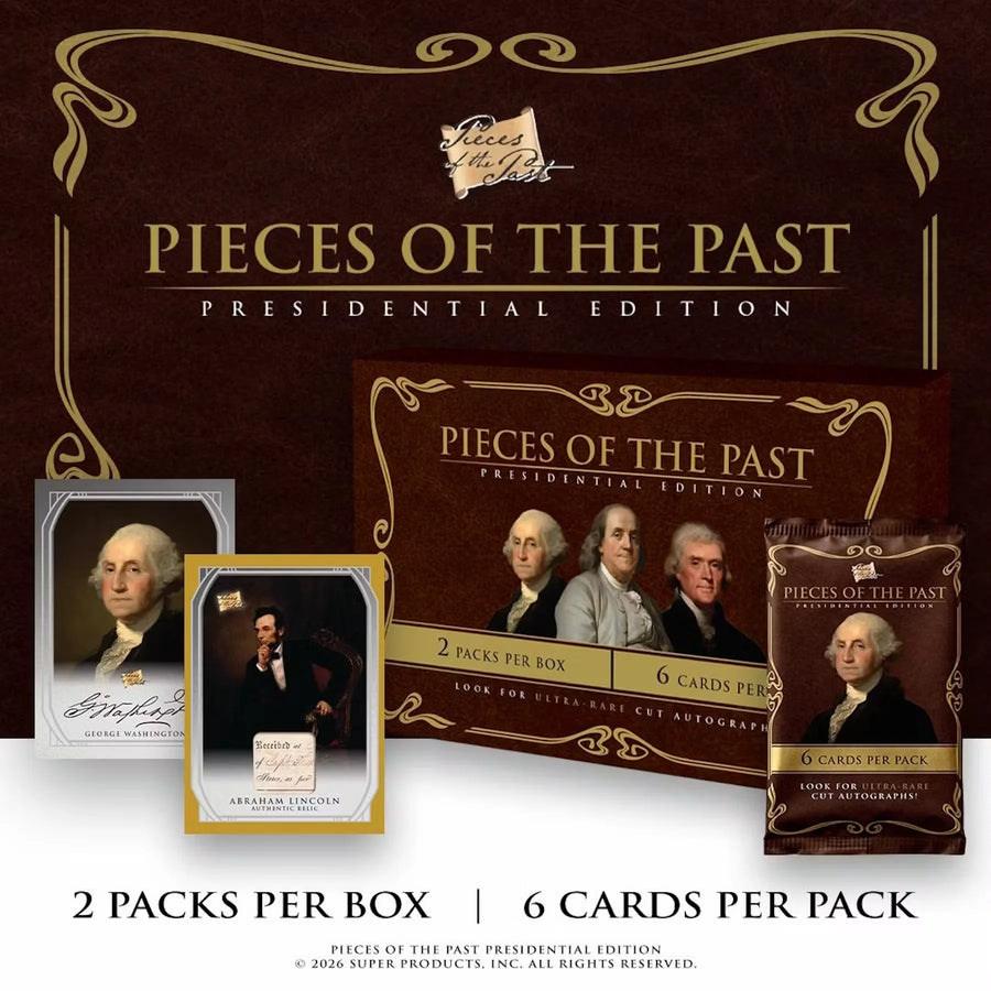2026 Keepsake Pieces of the Past Presidential Hobby Box | P5181700