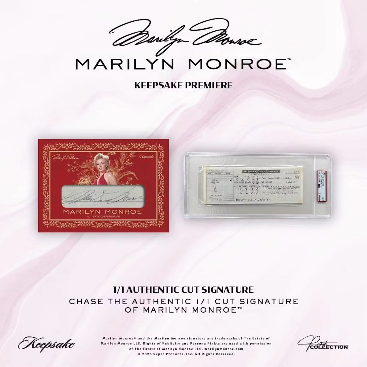 2026 Keepsake Marilyn Monroe Premiere Breaker Box | Presell | P5181701