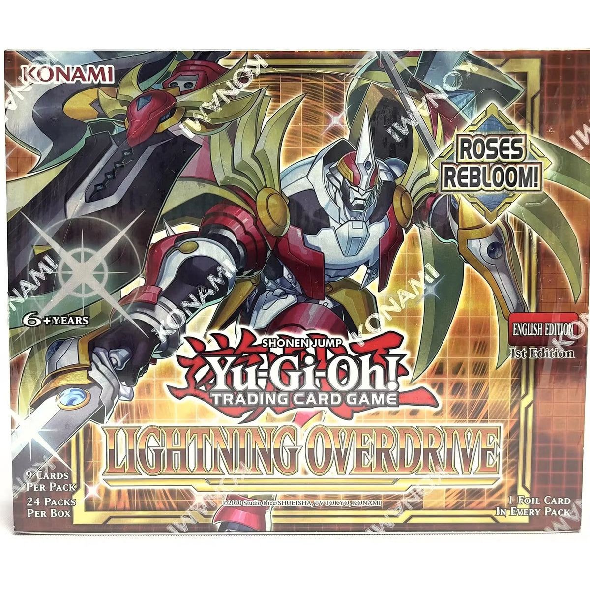 Yu-Gi-Oh Lightning Overdrive 1st Edition Booster Box | Sealed | P5293437