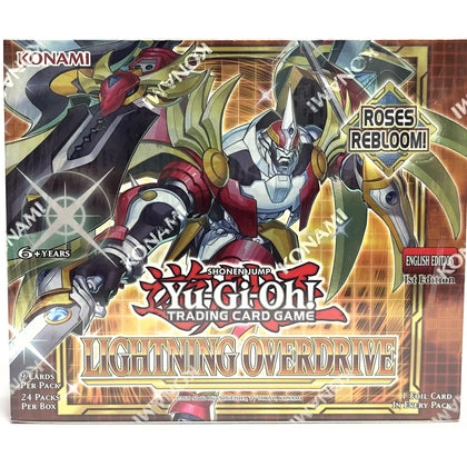 Yu-Gi-Oh Lightning Overdrive 1st Edition Booster Box | Sealed | P5293437