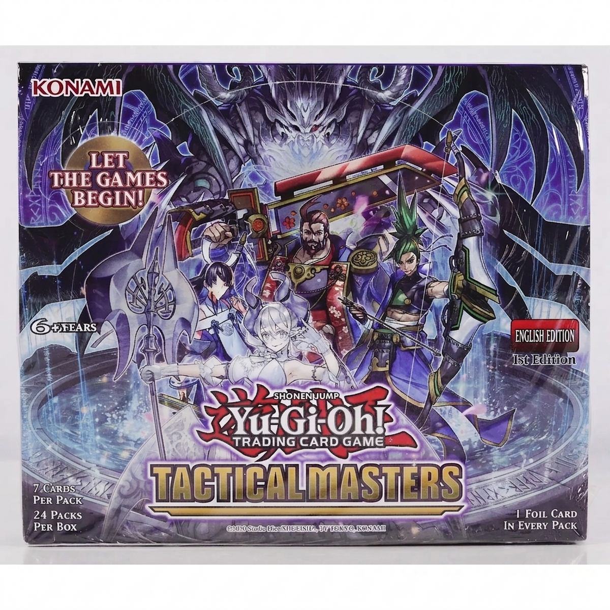 Yu-Gi-Oh Tactical Masters 1st Edition Booster Box | Sealed (Ships Sealed Only) | P5293449