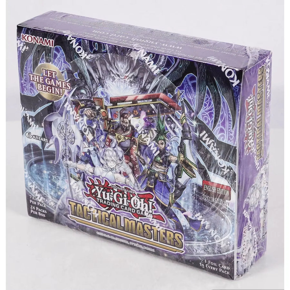Yu-Gi-Oh Tactical Masters 1st Edition Booster Box | Sealed (Ships Sealed Only) | P5293449
