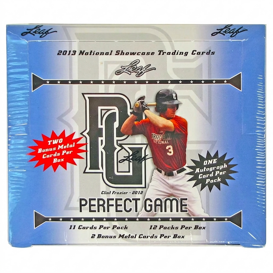 2013 Leaf Perfect Game Baseball Hobby Box (Ships Sealed Only) | P5293548