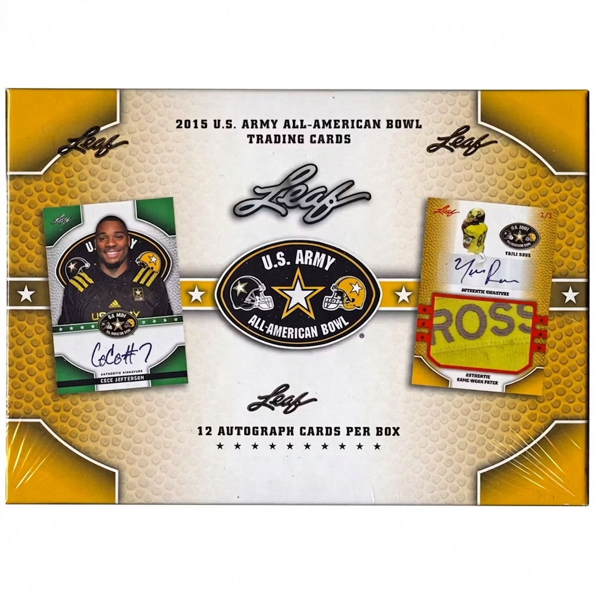 2015 Leaf U.S. Army All-American Bowl Football Hobby Box (Ships Sealed Only) | P5293953