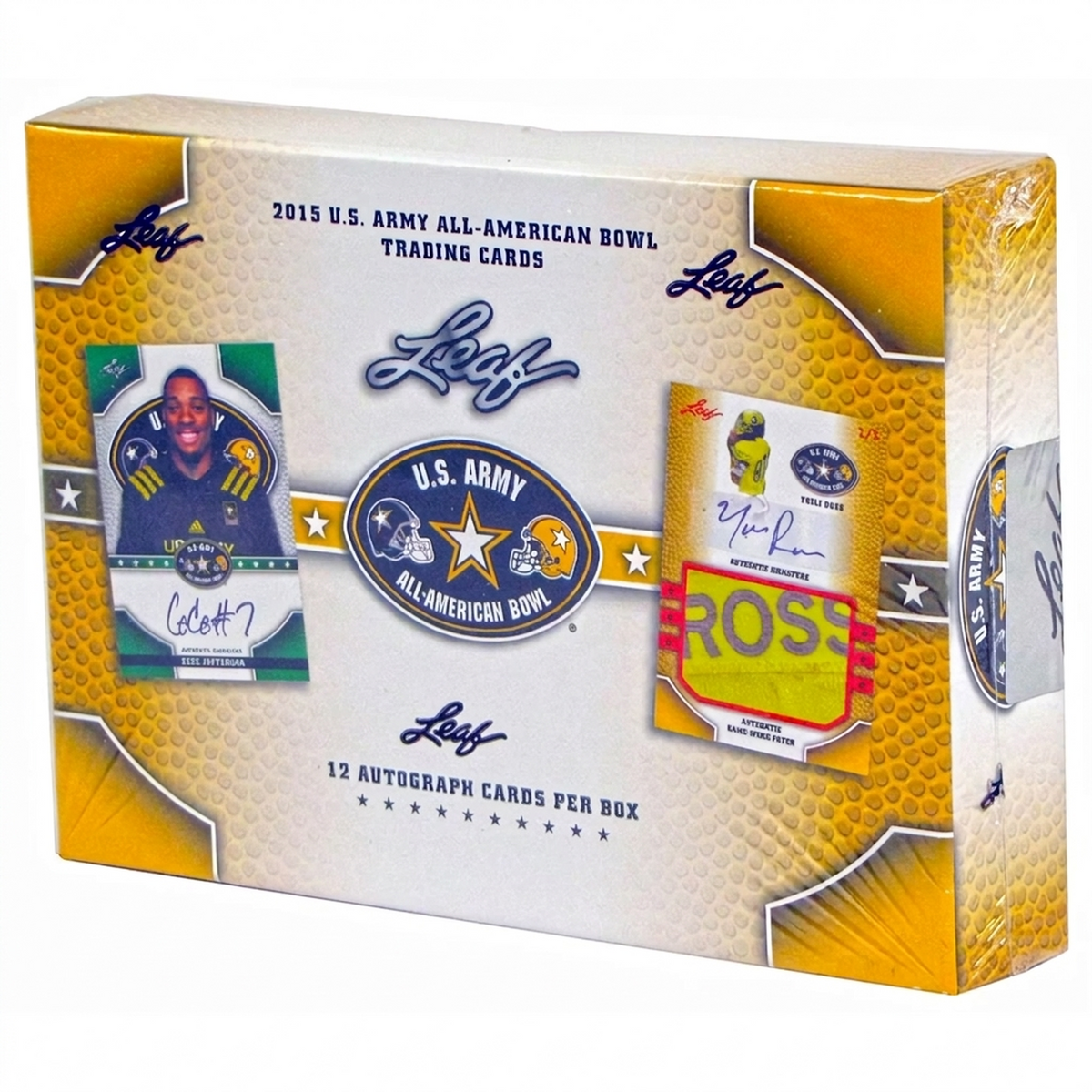 2015 Leaf U.S. Army All-American Bowl Football Hobby Box (Ships Sealed Only) | P5293953