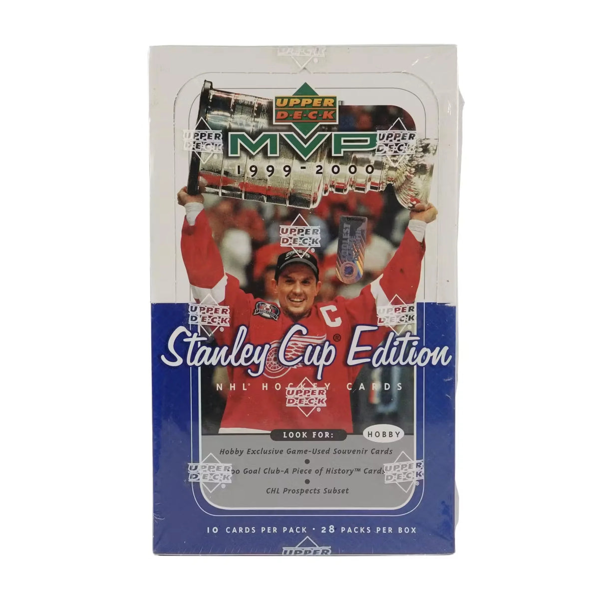 1999-00 Upper Deck MVP Stanley Cup Edition Hockey Hobby Box (Ships Sealed Only) | P5294151