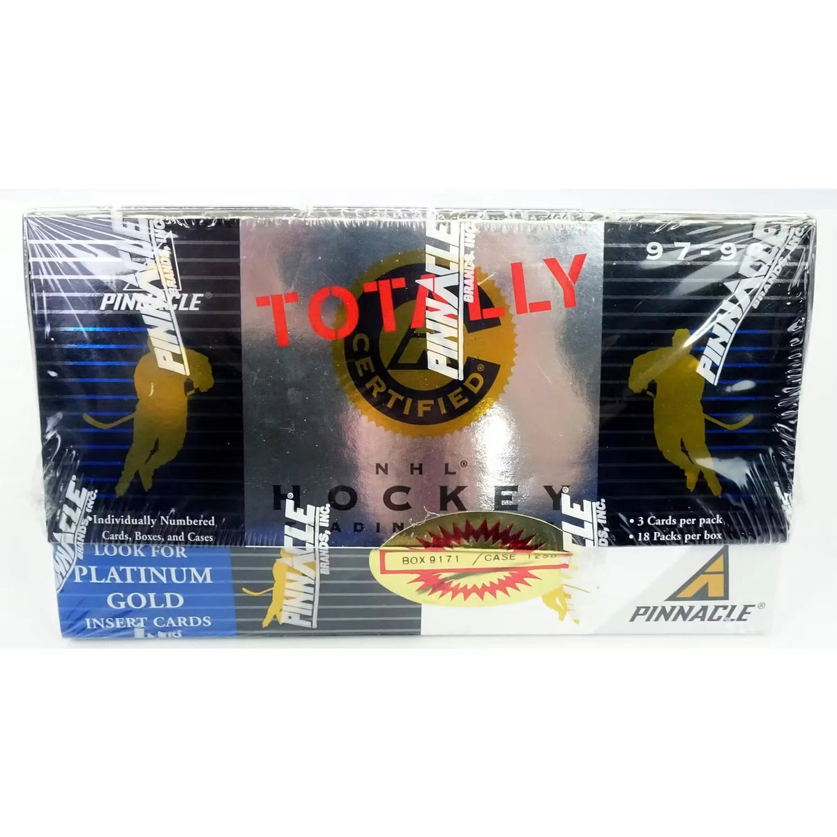 1997-98 Pinnacle Totally Certified Hockey Hobby Box | P5294155