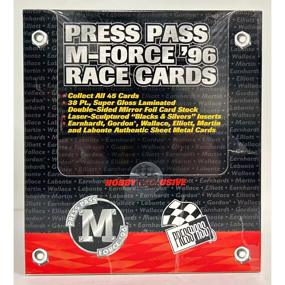 1996 Press Pass M-Force Racing Box | P5294208
