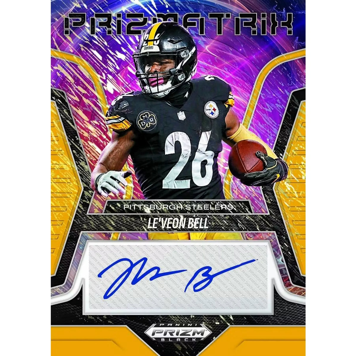 2025 Panini Prizm Black Football FOTL Hobby Box | First Off The Line | P5298232