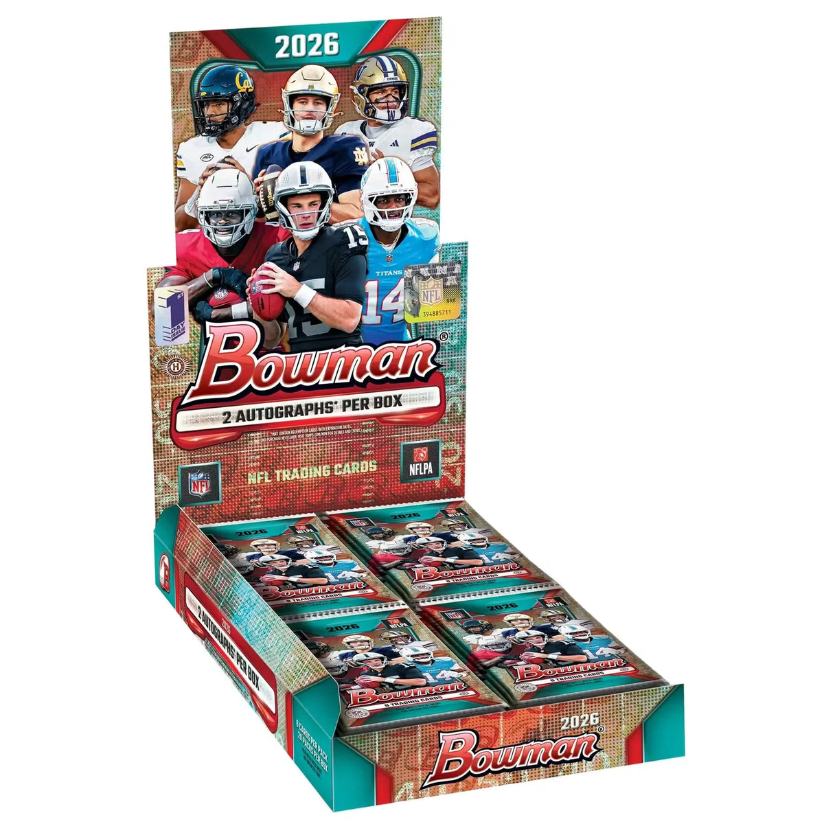2026 Bowman Football First Day Issue Hobby Box (Ships Sealed Only) | P5357001