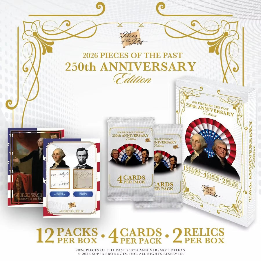 2026 Keepsake Pieces of the Past 250th Anniversary Hobby Box | Presell | P5359815