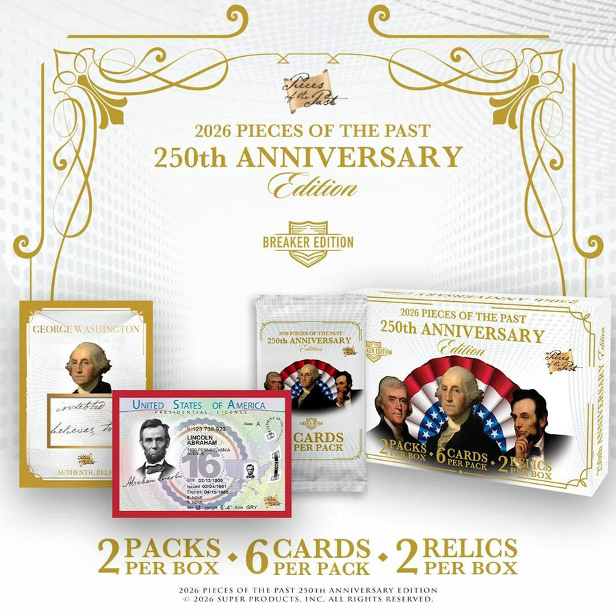 2026 Keepsake Pieces of the Past 250th Anniversary Breaker Box | Presell | P5359895