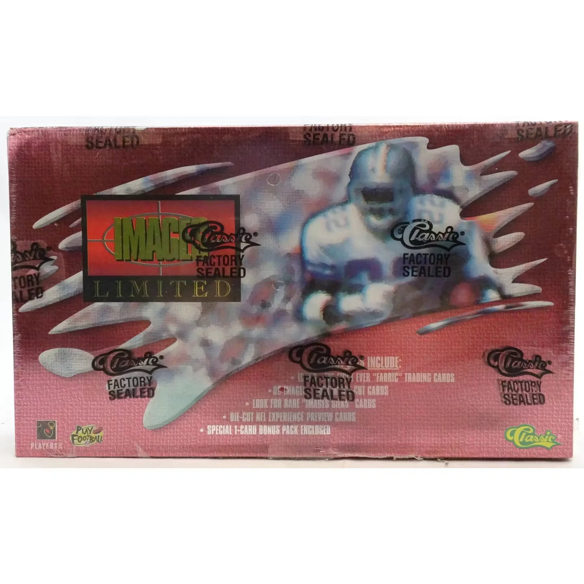 1995 Classic Images Limited Football Hobby Box | P5406739