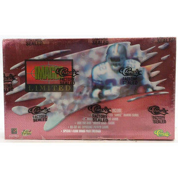 1995 Classic Images Limited Football Hobby Box | P5406739
