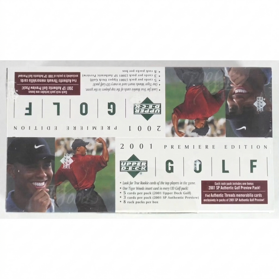 2001 Upper Deck Golf Rack Box (Ships Sealed Only) - D | P5406848
