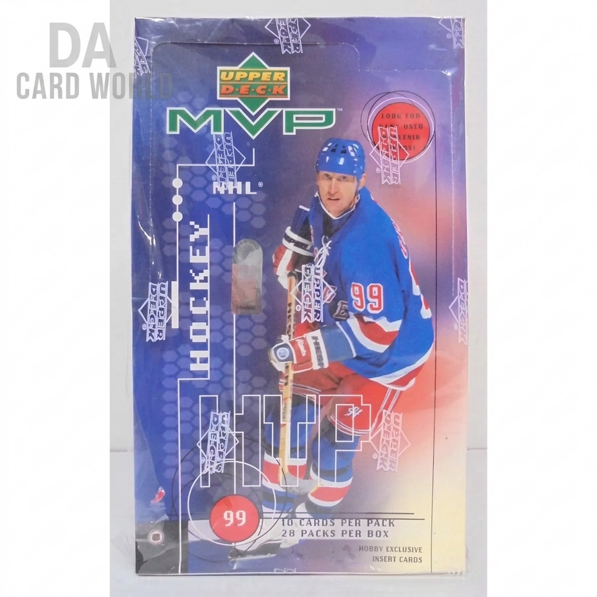 1998-99 Upper Deck MVP Hockey Hobby Box | Torn Cello (Ships Sealed Only) | P5418375