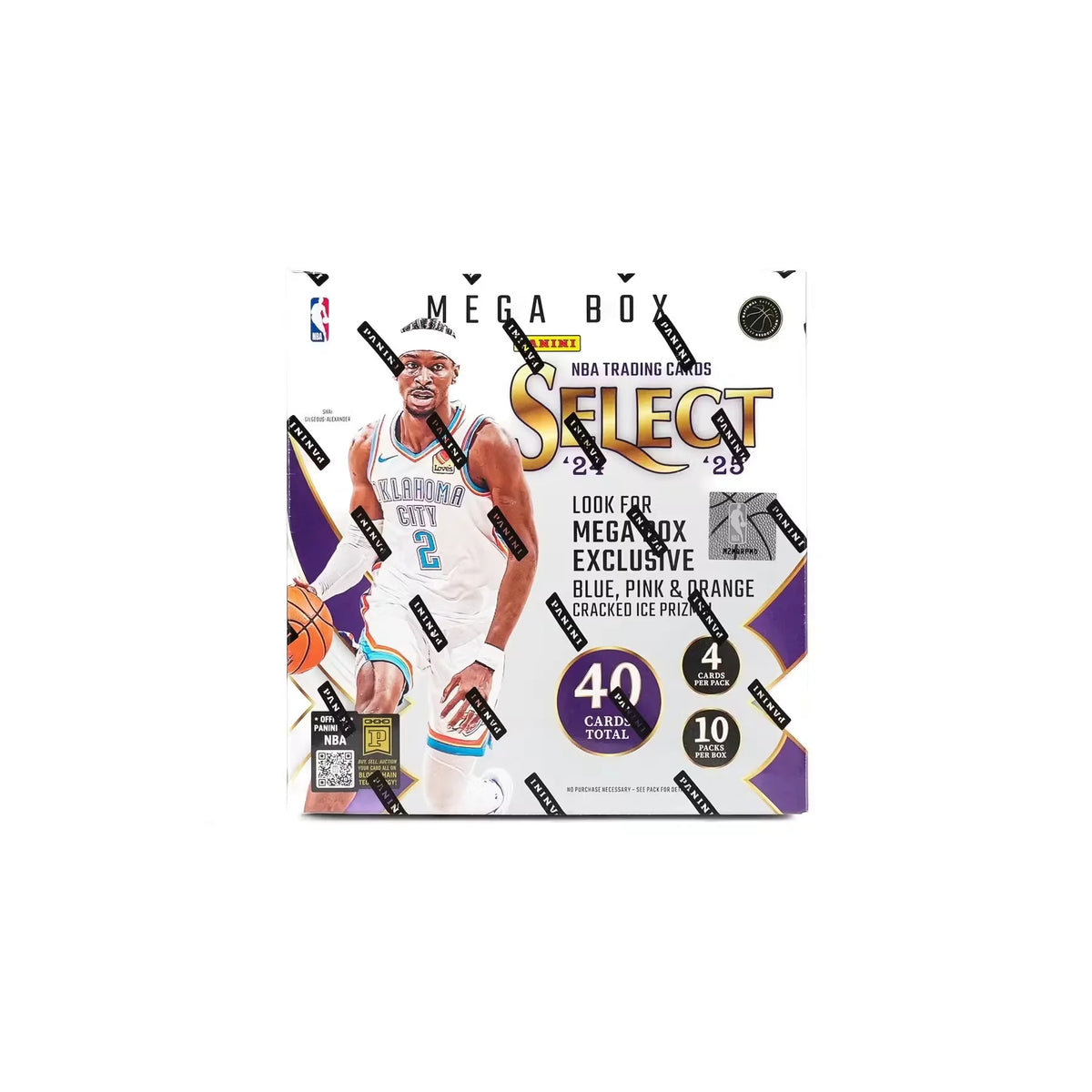 2024-25 Panini Select Basketball Mega Box | Cracked Ice Parallels | P5419101