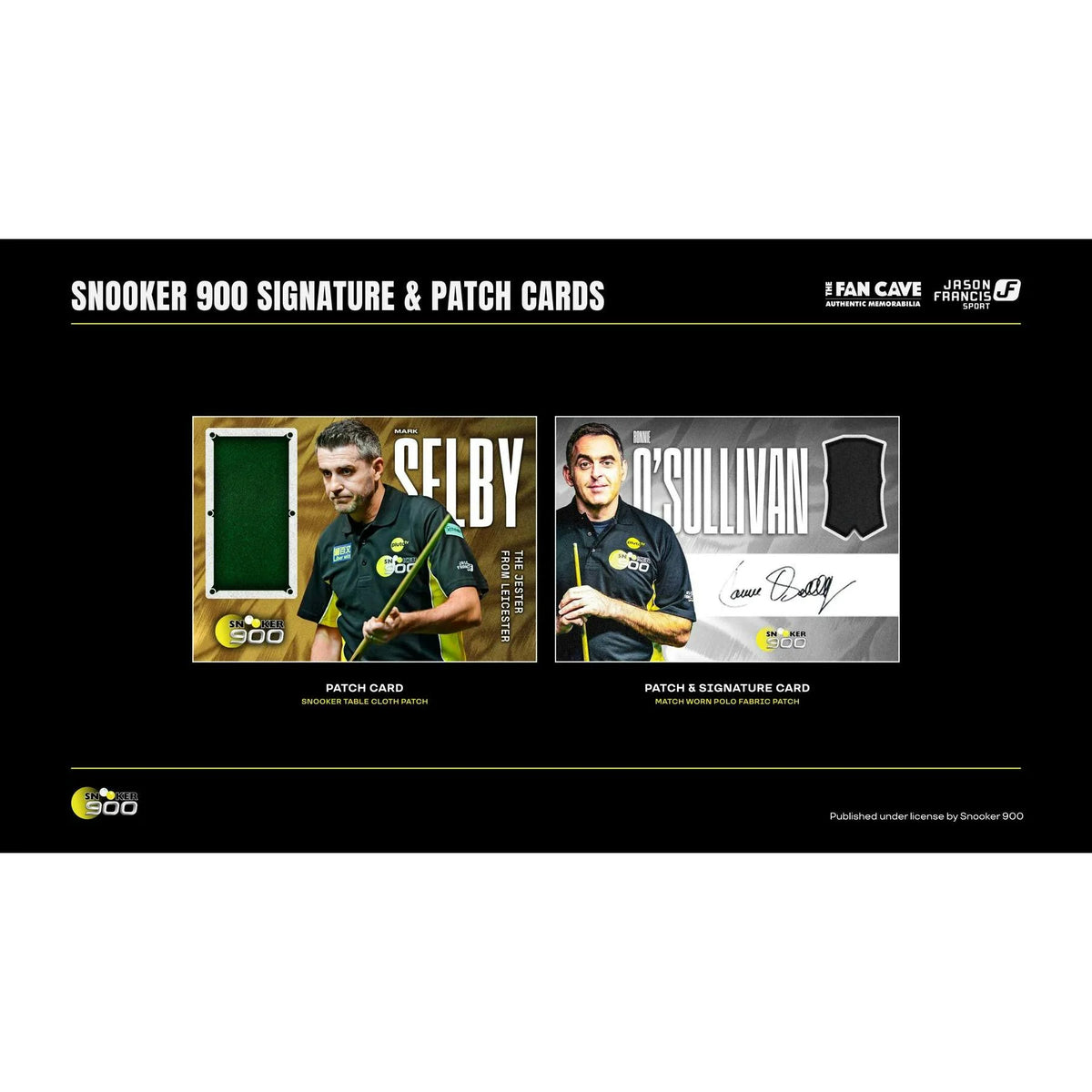 2026 Fan Cave Snooker 900 Hobby Box | P5419600
