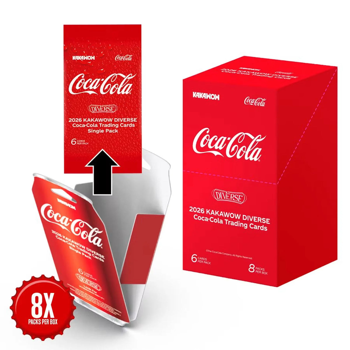 2026 Kakawow Diverse Coca-Cola Blaster Box | Presell | P5422078